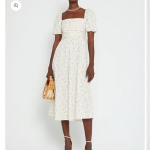 The O.P.T. One Perfect Time River midi dress khaki dollar Size S